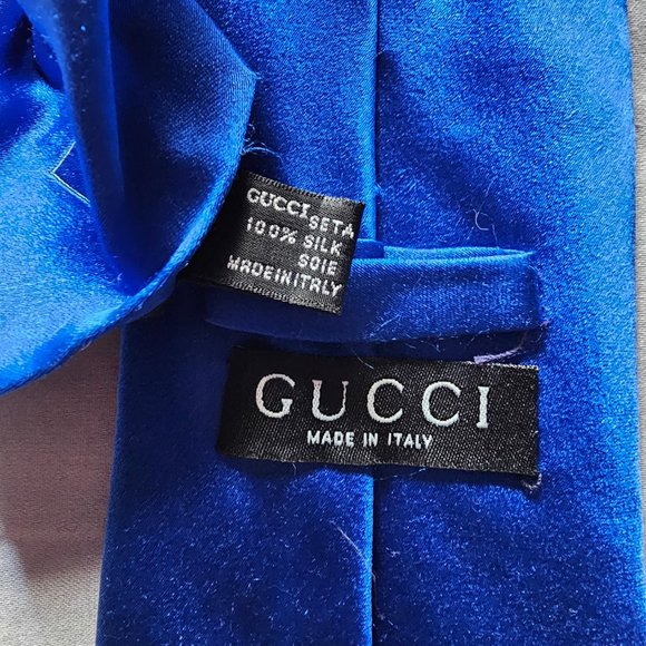 Vintage Gucci Silk Tie - Picture 5 of 7